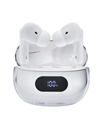 Intenso | Buds Plus Auriculares TWS ANC+ENC|blanco