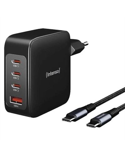 Intenso | KIT Cargador GaN W140A3C + Cable USB-C