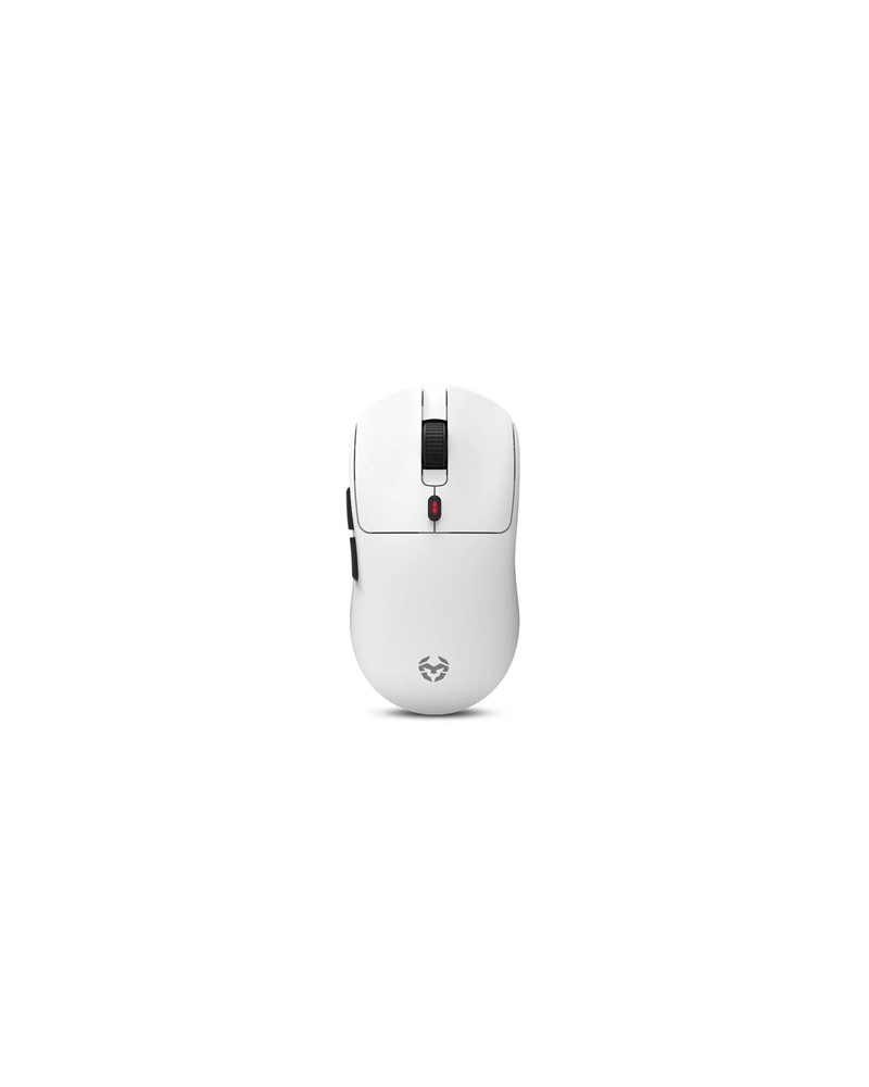 KROM KLEVER Raton gaming superligero wireless Blco