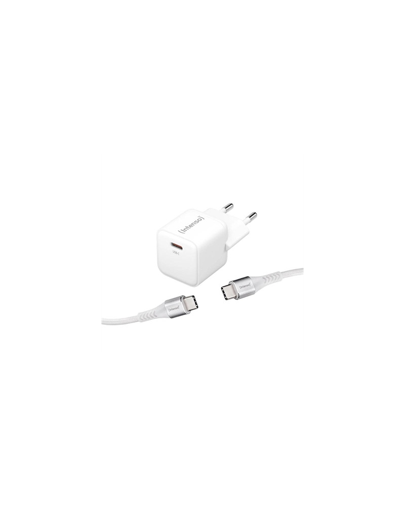 Intenso | KIT Cargador GaN W30C + Cable USB-C