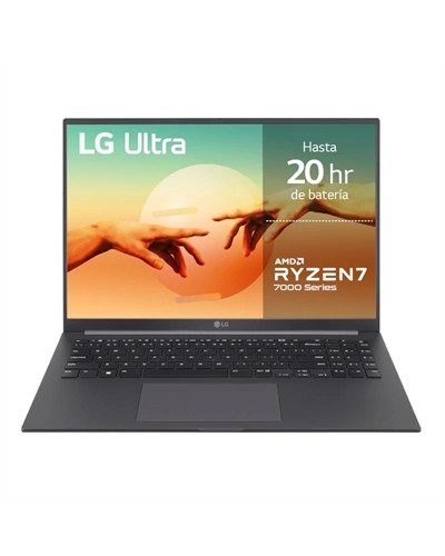 LG 16Z90R AMD R7-7730U 16GB 512 DOS 16" IPS plata