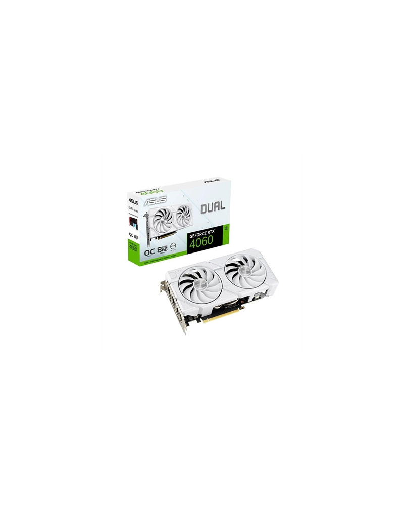 ASUS VGA NVIDIA DUAL RTX 4060 O8G EVO White DDR6