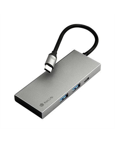 NGS Adaptador Multipuerto USB C Ultraligero 3.0 PD