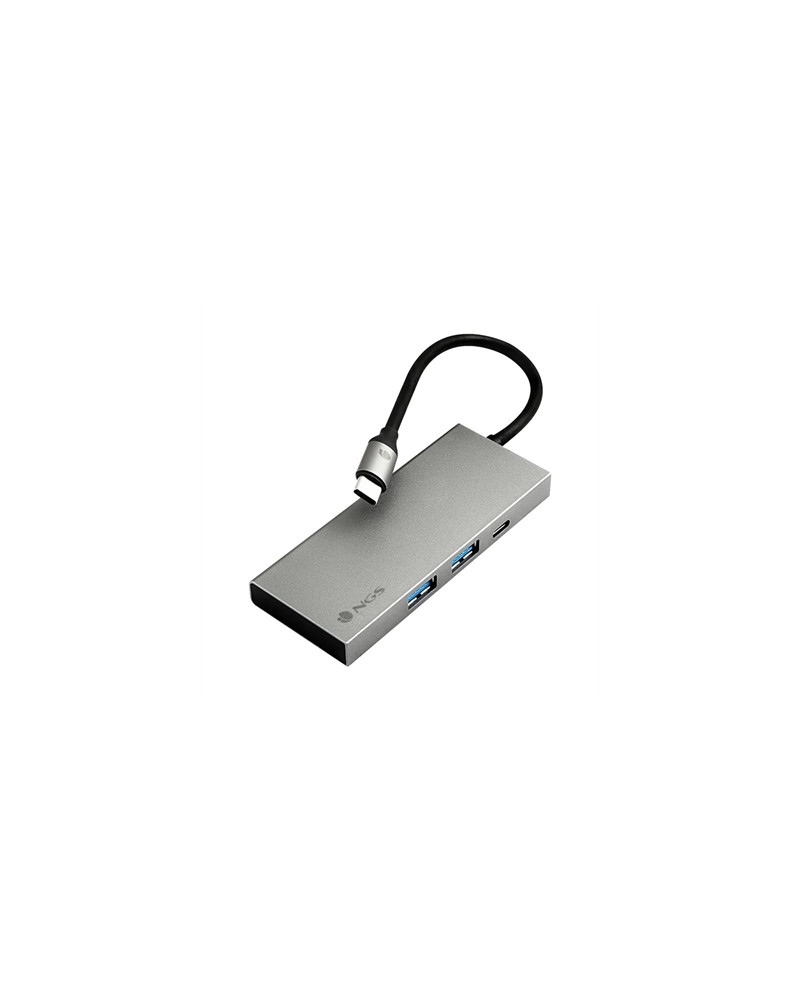 NGS Adaptador Multipuerto USB C Ultraligero 3.0 PD