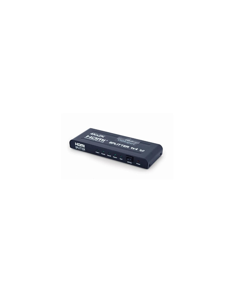 Gembird Divisor de HDMI 4 Puertos Negro