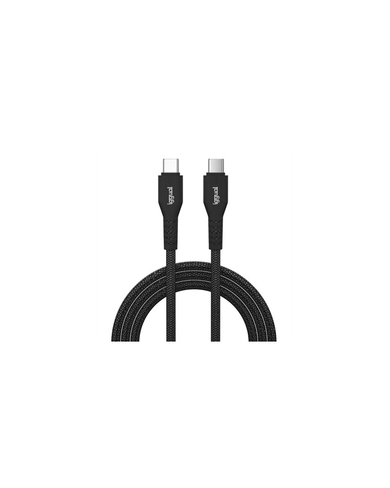 iggual Cable USB-C a tipo C 60W 3A 100 cm trenzado