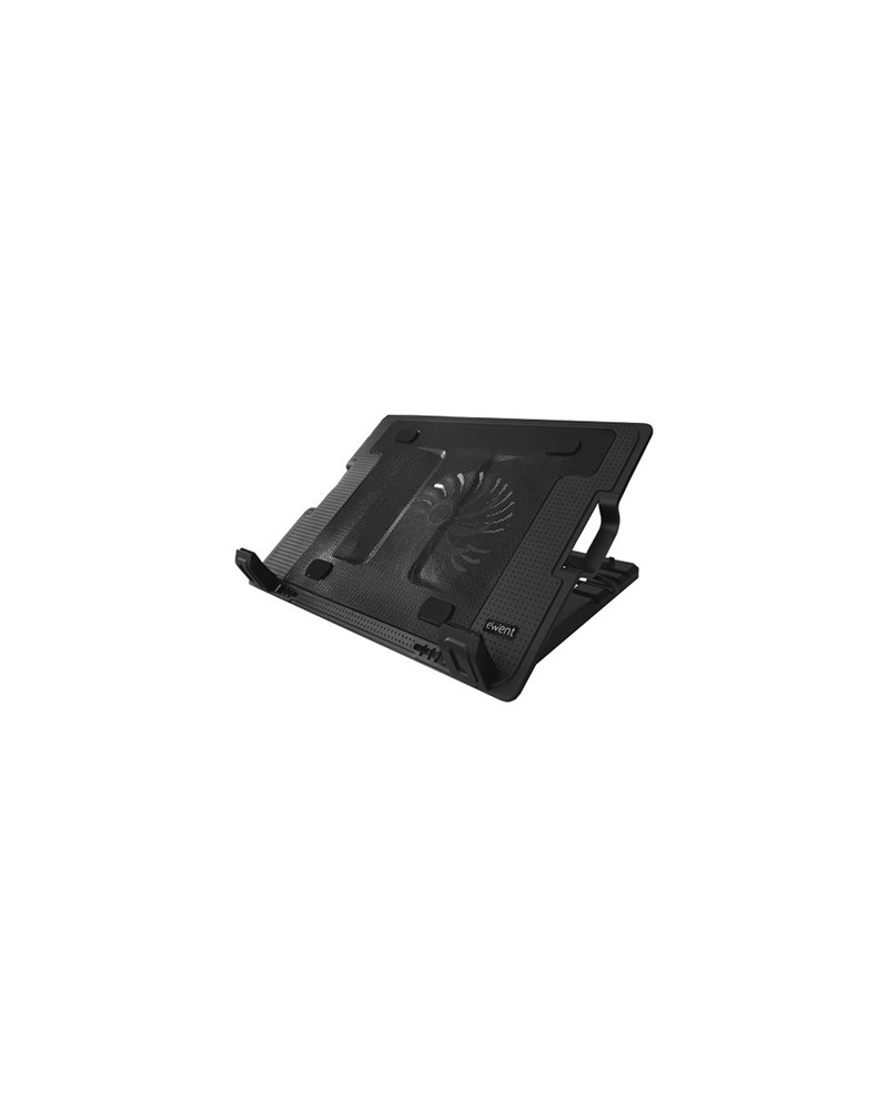 EWENT EW1258 Soporte Ventilador Portatil 17"+2 USB