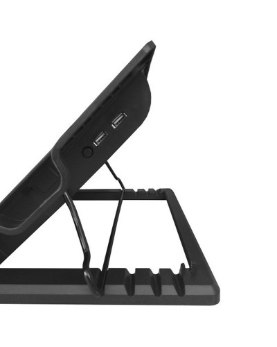 EWENT EW1258 Soporte Ventilador Portatil 17"+2 USB