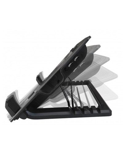 EWENT EW1258 Soporte Ventilador Portatil 17"+2 USB