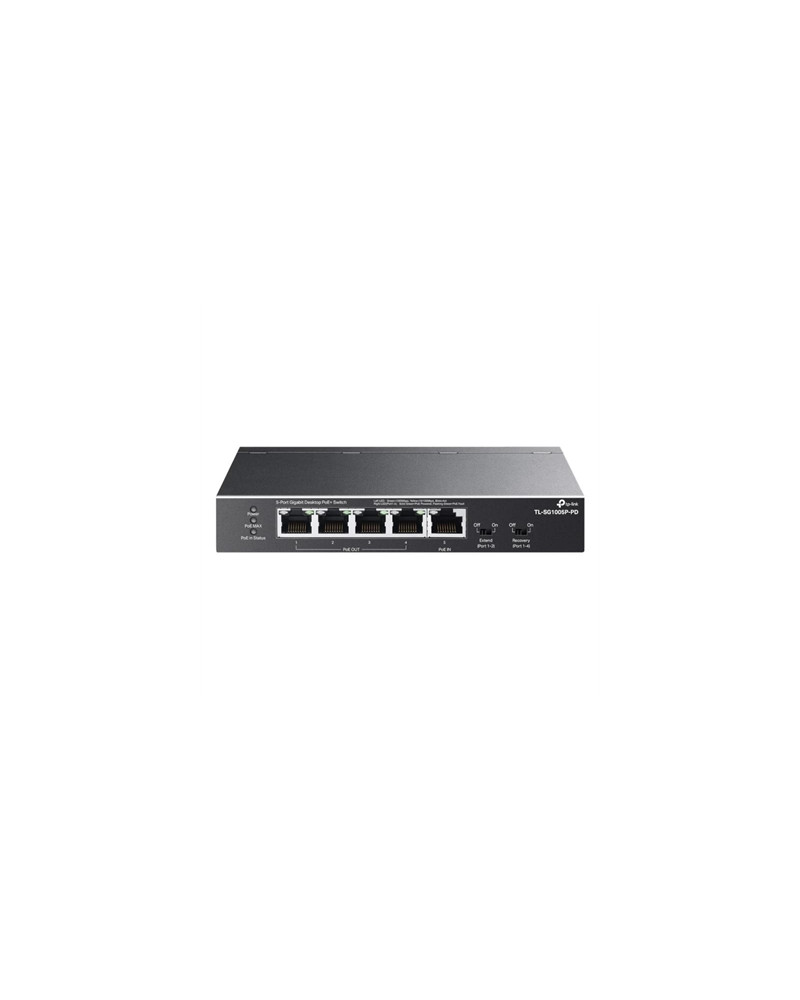 TP-Link TL-SG1005P-PD Switch 1xPoE++ In 4xPoE+ Out