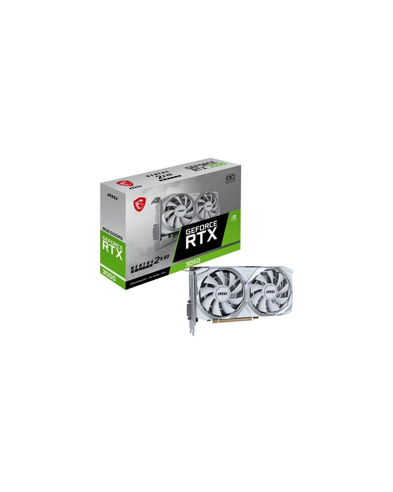 MSI VGA NVIDIA RTX 3050 VENTUS 2X XS WHITE 8G OC