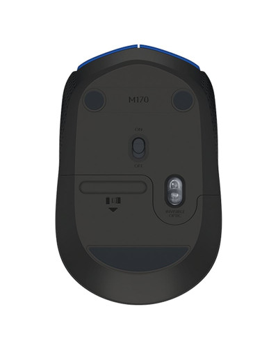 Logitech M171 Ratón Inalámbrico 1000 dpi Azul
