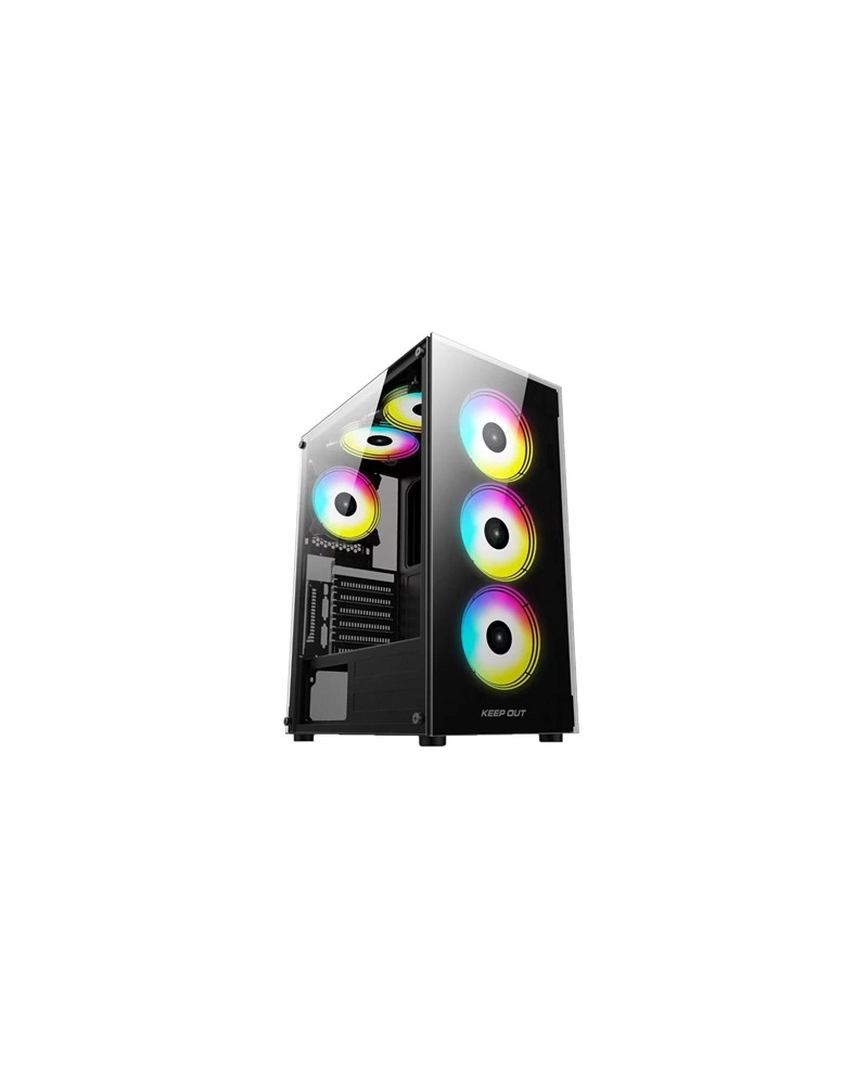 Keep Out Caja ATX XC-210 Glass Black USB3.0