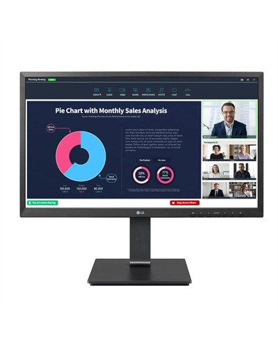 LG 24BP75CP-B Monitor 23.8" RJ45 USBc Webc AA MM