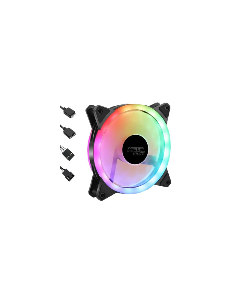 Keep Out Ventilador XFC-120SR BLACK 5V