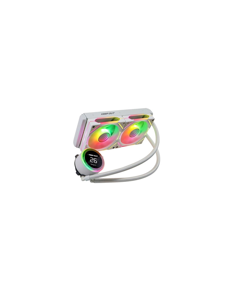 Keep Out Refriger Liquida XWC-240W PRO 240mm White