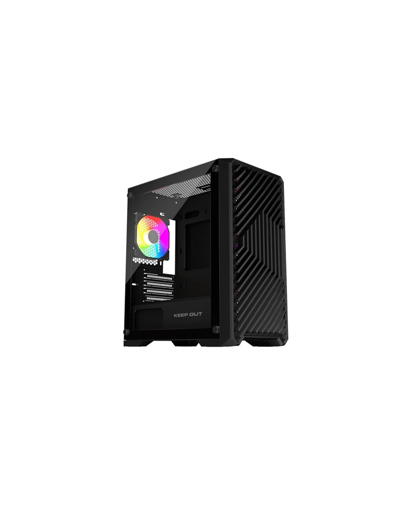 Keep Out Caja M-Atx XC-220 ARGB 4FANS Usb3.0 Black
