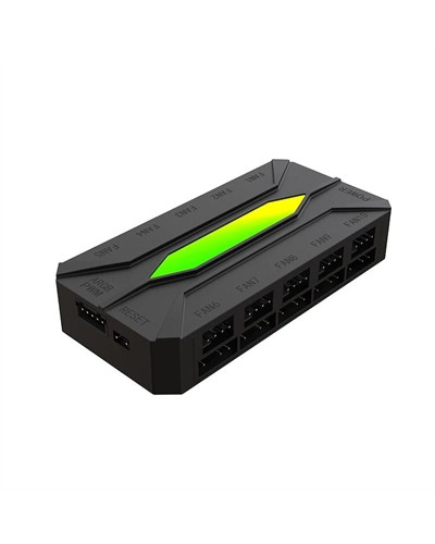 Keep Out Hub Ventiladores X-FHUB10 10 PORTS ARGB