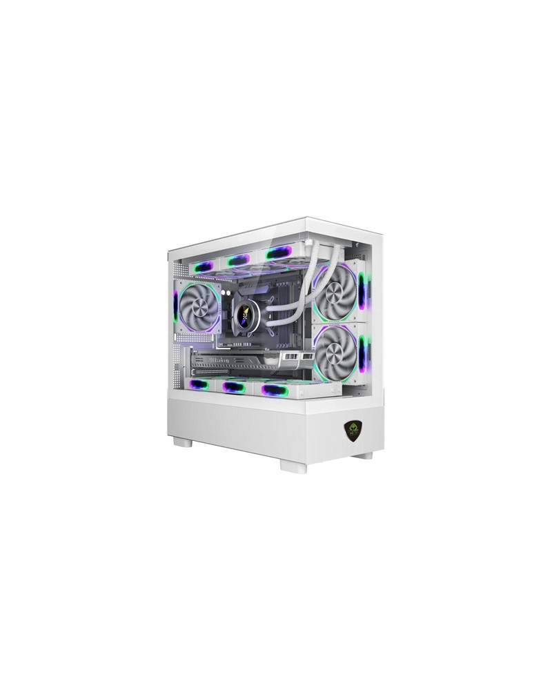 Keep Out Caja M-atx XC-301W 3FANS Usb3.0 White