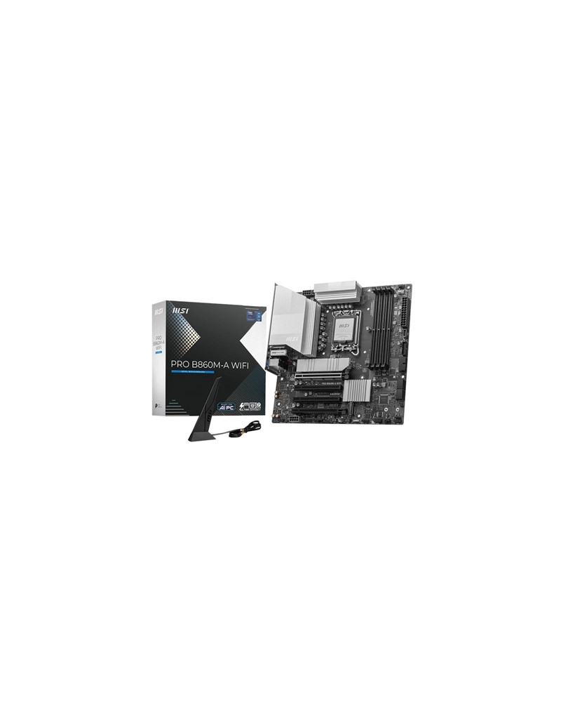 MSI Placa Base PRO B860M-A WIFI mATX DDR5 1851
