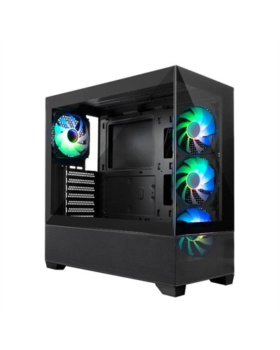 COOLBOX CHASIS ATX GA250 CRISTAL 4XVENT.ARGB