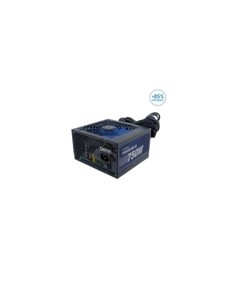 COOLBOX FUENTE ALIM ATX  POWERLINE3 750W 85%EFI