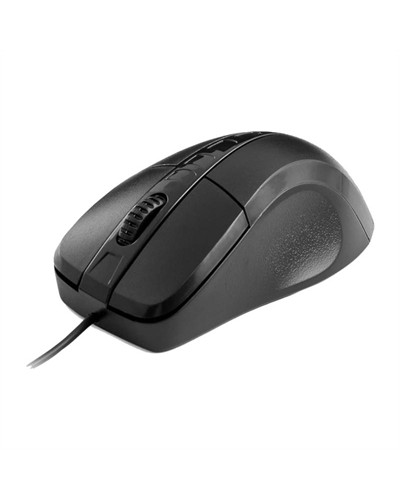 Nilox Ratón Óptico MOUSB1001 1000 dpi Negro
