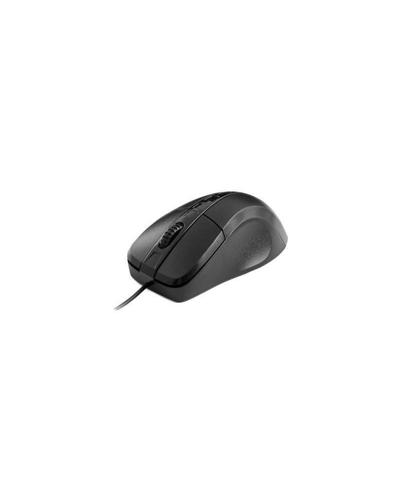 Nilox Ratón Óptico MOUSB1001 1000 dpi Negro
