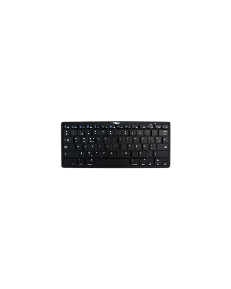 Nilox Teclado NXKB01B Bluetooh, Negro