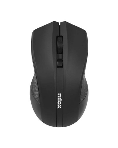 Nilox Ratón MOWI1001 Inalámbrico Amb.1600DPI Negro