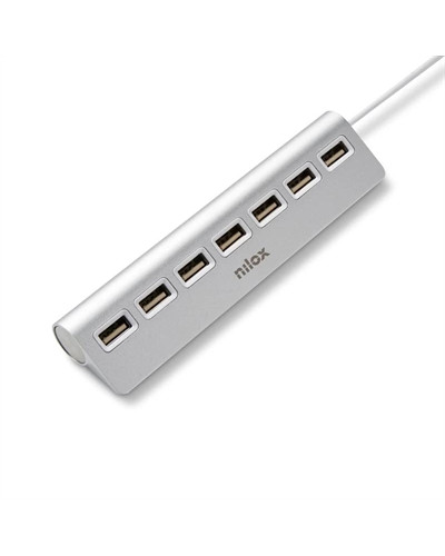 NILOX Hub 7 Puertos Usb 2.0