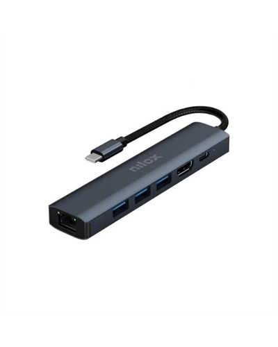 NILOX Docking Station Usb C 6 en 1