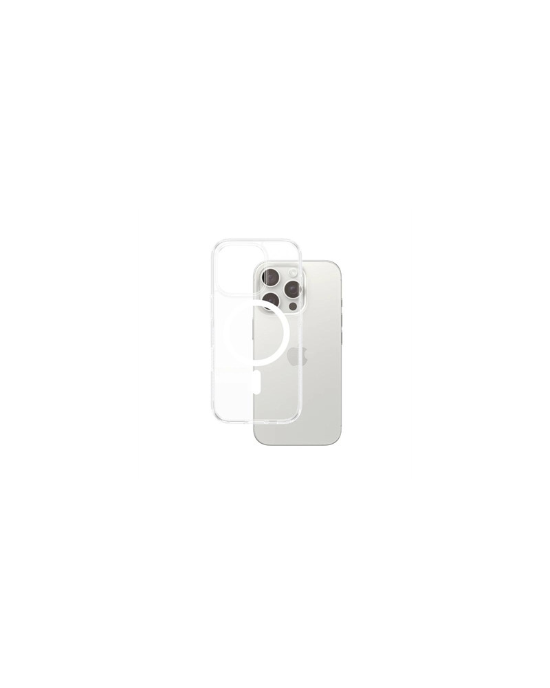 PanzerGlass Case con White MagSafe iPhone 16 Pro