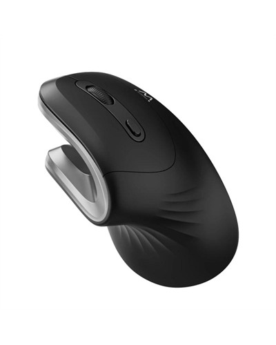 EWENT Ratón inalámbrico ergon 2.4GHz emp vertical