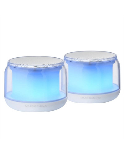 Mars Gaming Altavoces BT MS-AURAW 2.0 15W RGB