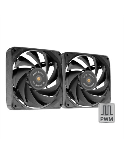 MARS GAMING KIT VENTIS 2EN1 120MM ULTRASILENCIOSO