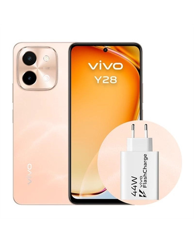 VIVO Y28 6.68" 4Gb+4 128Gb Orange + Cargador 44W