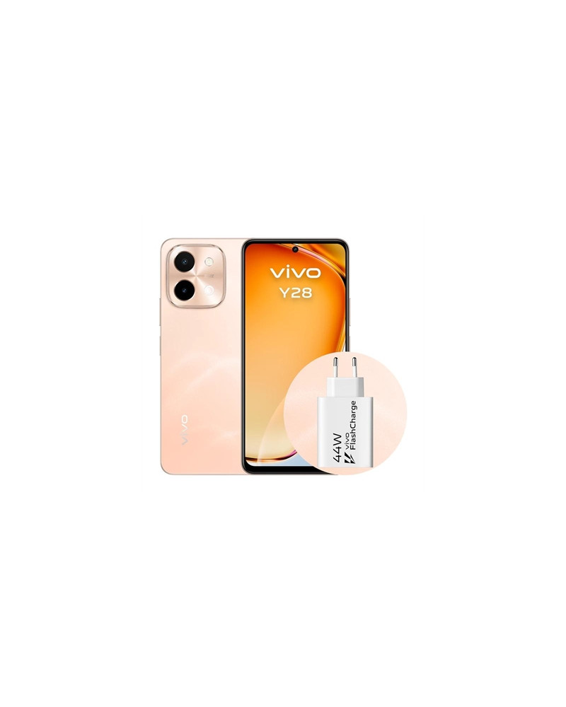 VIVO Y28 6.68" 4Gb+4 128Gb Orange + Cargador 44W
