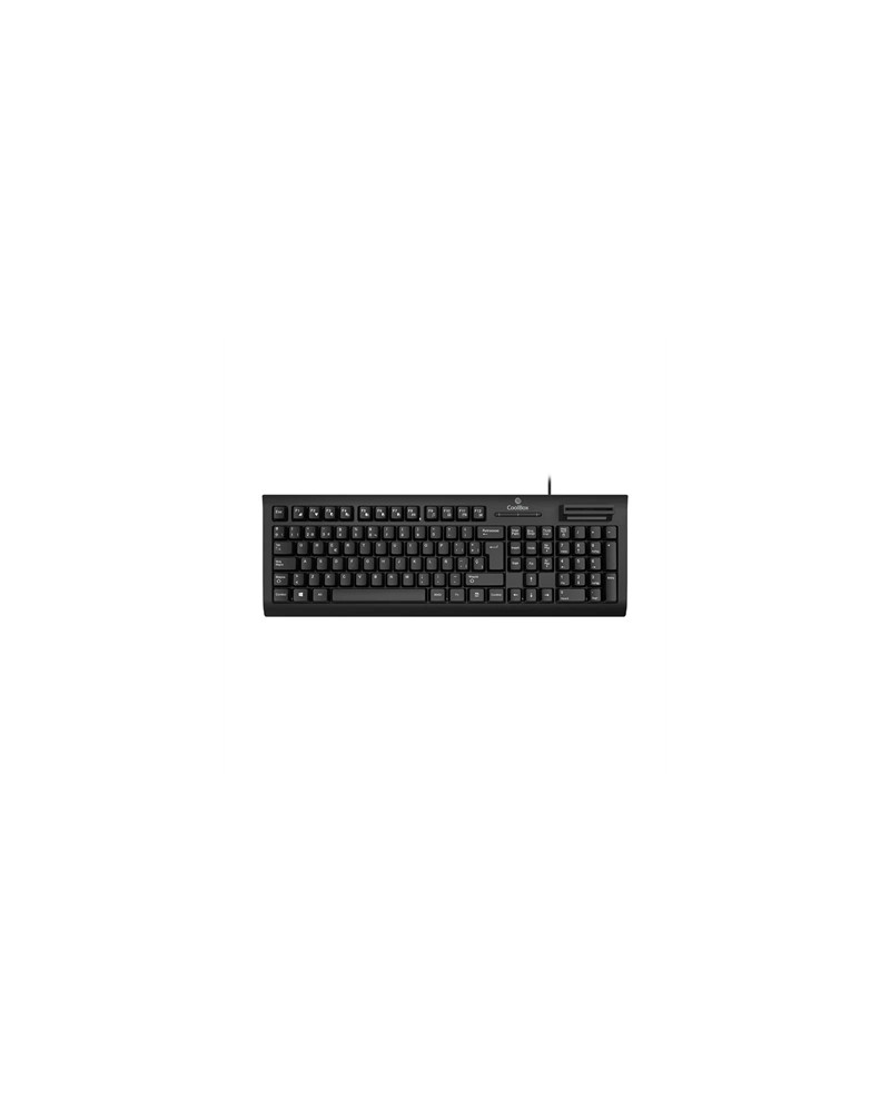 Coolbox Teclado con lector DNI smartcard V4