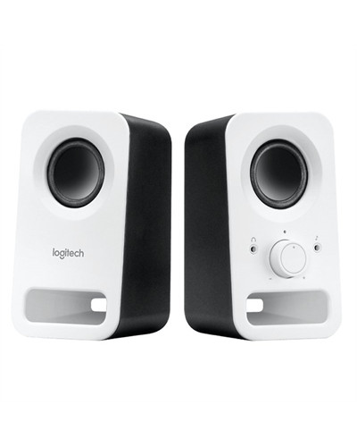 Logitech Altavoz 2.0 Z150 Blanco