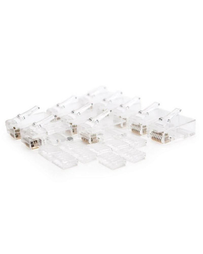 Nanocable Conector RJ45 Categoria 6 UTP 10 Und.