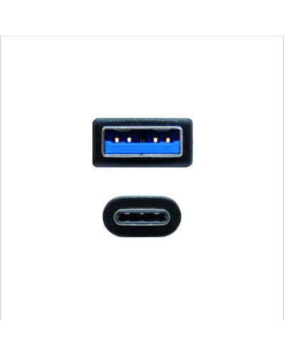 Nanocable Cable USB 3.1 Gen2 USB-C/M-A/M 0,5 M