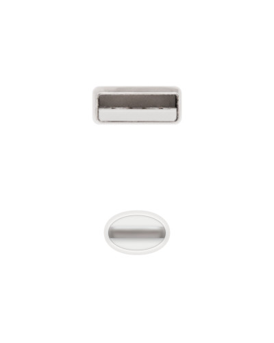 Nanocable Cable de datos/carga LIGHTNING/USB 2 M