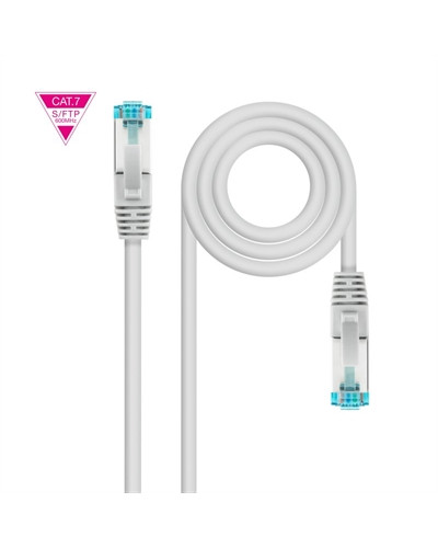 Nanocable Latiguillo Cat. 7 LSZH/SFTP 5 M Gris