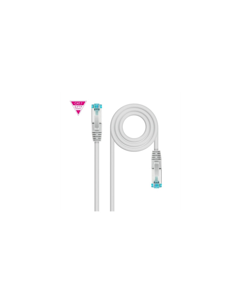Nanocable Latiguillo Cat. 7 LSZH/SFTP 5 M Gris