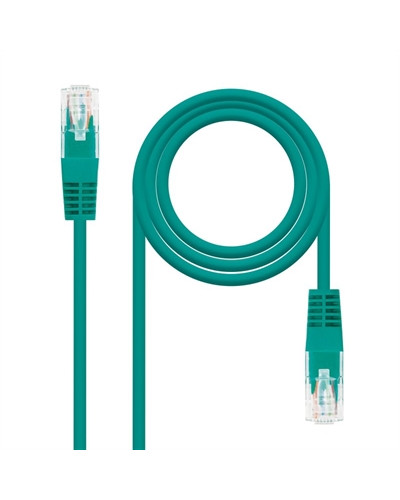Nanocable Latiguillo Cat.6 UTP 30cm Verde