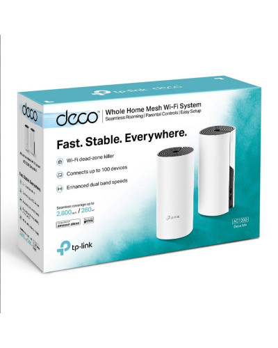 TP-Link Deco M42-Pack AP AC1200 WiFi Mesh 2xGbE