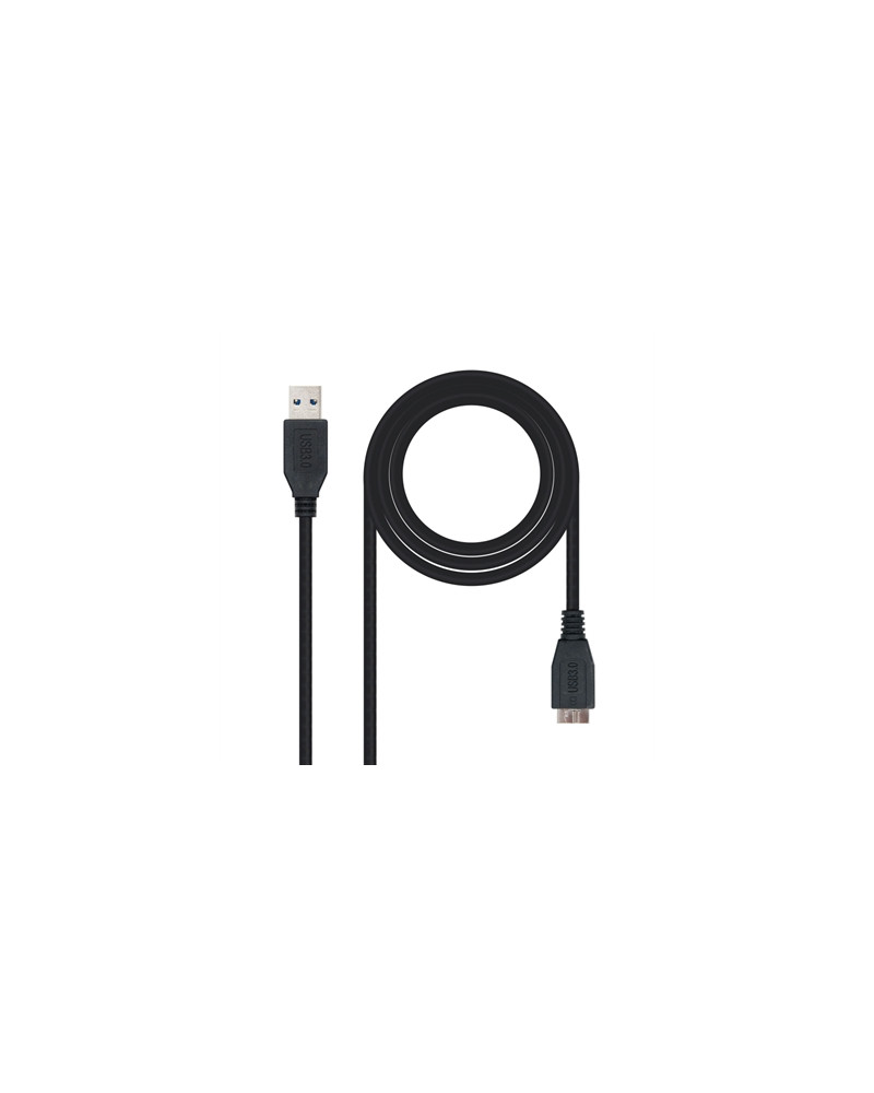 Nanocable Cable USB 3.0 Tipo A/macho-MicroUsb/B 1m