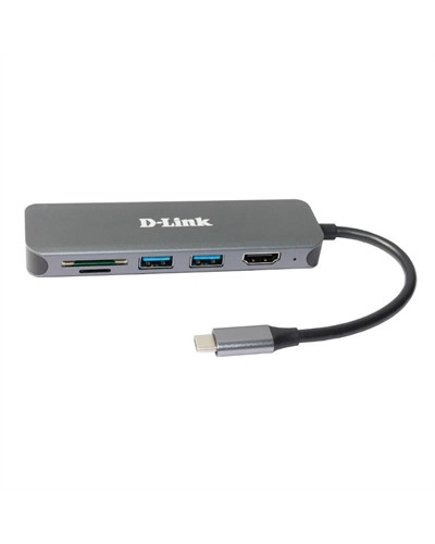 D-Link DUB-2327 6-in-1 USB-C Hub HDMI/CR/PD