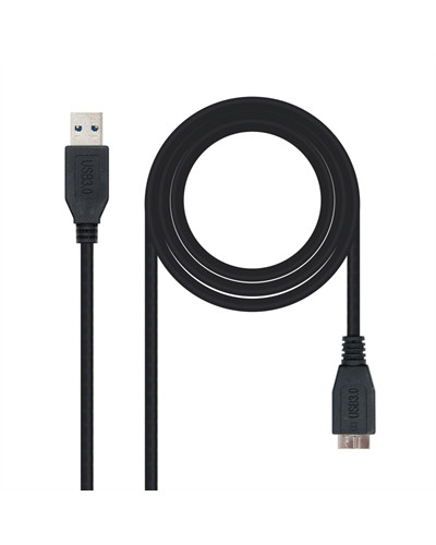 Nanocable Cable USB 3.0 Tipo A/macho-MicroUsb/B 2m